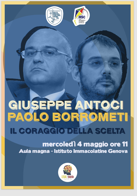 locandina antoci borrometi Genova 4.05